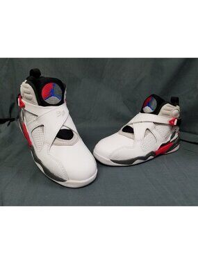 Jordan 8 Retro White True Red (2025) (PS) Size 2Y NEW NO BOX!